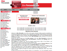 Tablet Screenshot of kievpersonals.com